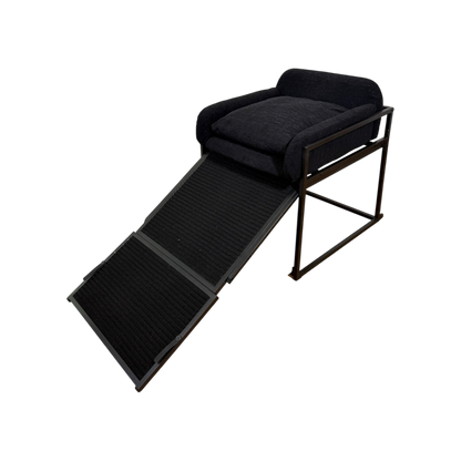 SeatMate® Pet Office Chair: Black Boucle
