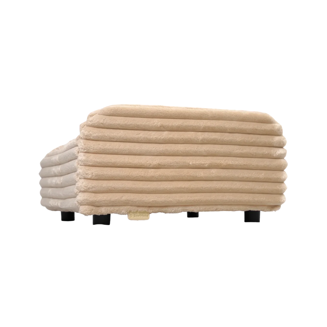 Replacement Seat: Cream Faux Fur