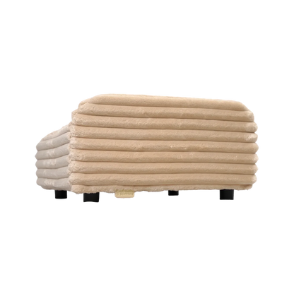 Replacement Seat: Cream Faux Fur