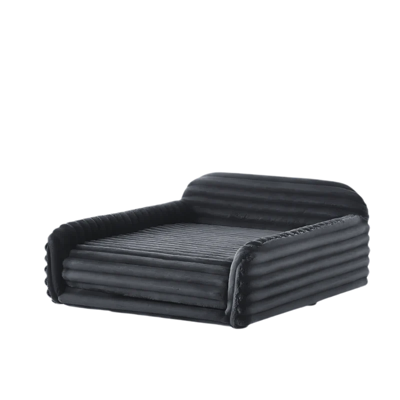 Replacement Seat: Black Faux Fur
