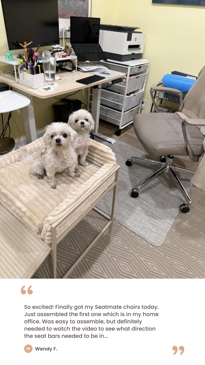 Black faux fur bed testimonial