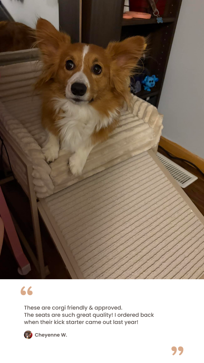 Black faux fur bed testimonial